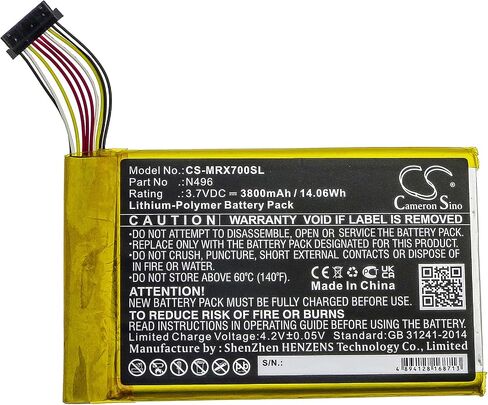 FITHOOD Battery Replacement for Magellan TRX7 N496 (3800mAh/3.7V) in Saudi Arabia