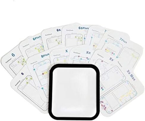 31 في 1 حصيرة مشروع مغناطيسي لـ iPhone magnetic project project part part part maps for iPhone 6-15Promax Repair Pad 1PCS Magnetic Screw Match and 31pcs map part part part sender tool tool tool in Kuwait