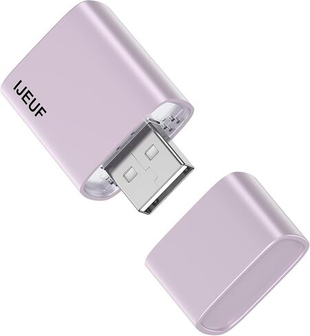 Wireless CarPlay Adapter for Apple iPhone 2025 Upgraded,Ultra-Low Lag,Stable Connection,Mini Car Play Wireless Adapter for Cars with Built-in Wired CarPlay for iPhone iOS 10+,USB A Purple in Kuwait