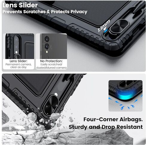 Nillkin for Samsung Galaxy Tab S9+ Plus Detachable Keyboard Case with 7 Backlit, Kickstand, Trackpad, S Pen Holder, for Samsung Tablet S10 Plus Keyboard (for Galaxy Tab S10 Plus - 12.4 inch) in Saudi Arabia