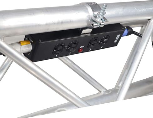 Prox X -PW EX4 Box Power Connector Box لـ 4x Edison Power Outlet للاستخدام الداخلي - تصميم نحيف جديد in Kuwait