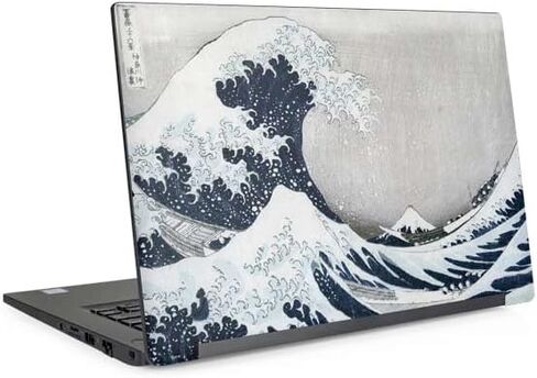 Skinit Skinit Lastop Captop Skin متوافق مع Latitude 7420 - مرخص رسميًا The Great Wave قبالة Kanagawa بواسطة Hokusai Design in Saudi Arabia