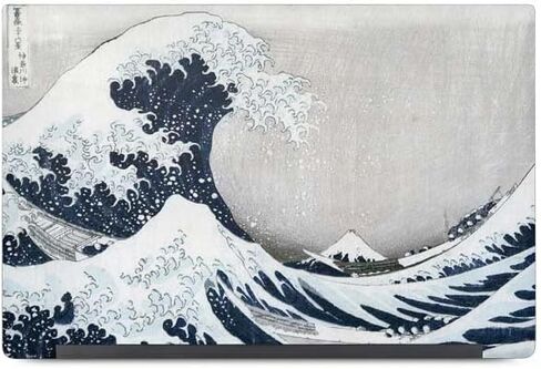 Skinit Skinit Lastop Captop Skin متوافق مع Latitude 7420 - مرخص رسميًا The Great Wave قبالة Kanagawa بواسطة Hokusai Design in Saudi Arabia