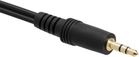 Cmple - One RCA Mono Male to Two RCA Stereo Female Y-Cable, Plug to 2 x Jack Y-Adapter Speaker Splitter Cab in Saudi Arabia
