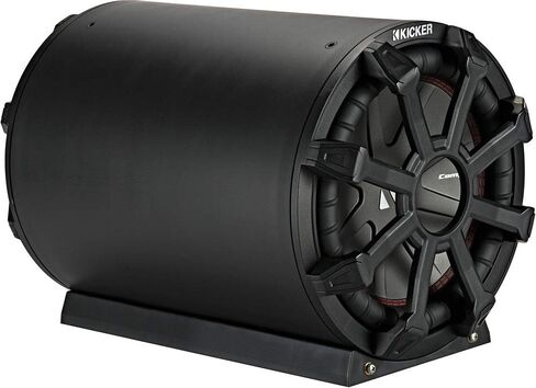 KICKER Subwoofer and Amp Package of 3 Items - 8" TB 600 Watt Loaded Subwoofer Enclosure 4-ohm, Class D Monoblock Amplifier, and 4AWG Power Wiring Kit in Saudi Arabia