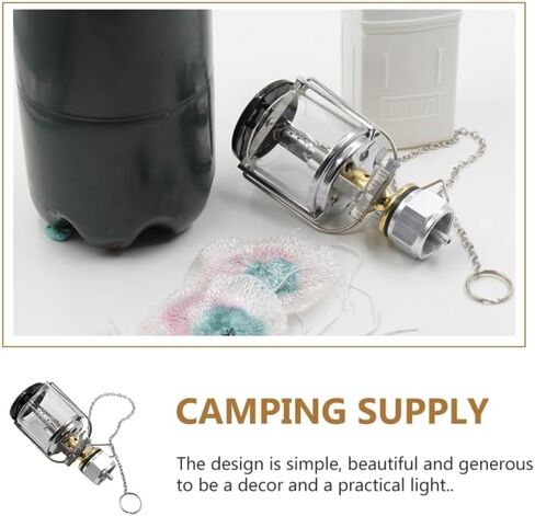 1set Propane Lantern Gas Powered Light for Camping Illumination Compatible with American Gas Tanks Design for Outdoor Use Camping Supply in Saudi Arabia