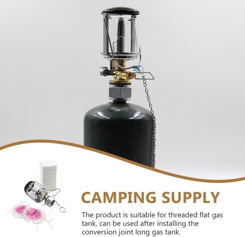 1set Propane Lantern Gas Powered Light for Camping Illumination Compatible with American Gas Tanks Design for Outdoor Use Camping Supply in Saudi Arabia