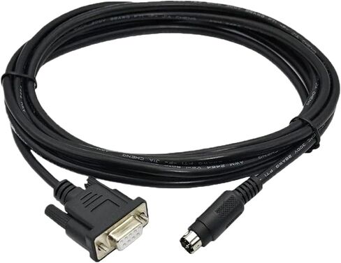 1pcs CA3-CBLFX-01 for HMI Touch Screen ST3000 GP4000 Programming Cable and FX Series Download Line(5m,Black) in Saudi Arabia