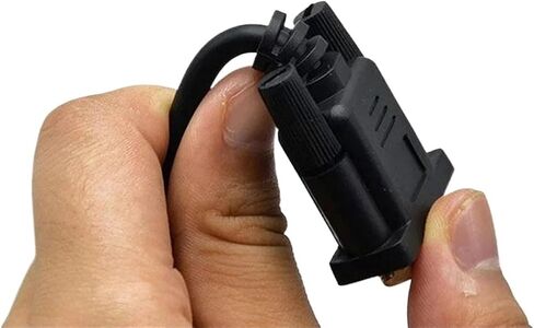 1pcs CA3-CBLFX-01 for HMI Touch Screen ST3000 GP4000 Programming Cable and FX Series Download Line(5m,Black) in Saudi Arabia