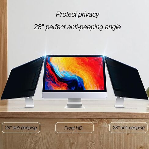 Hanging Acrylic Screen Protector 13.3-32 inch Computer Privacy Screen Filter for 16:9 5:4 16:10 Aspect HDTV LED PC Monitor Computer Privacy Screen Filter,22in 16:9 in Saudi Arabia