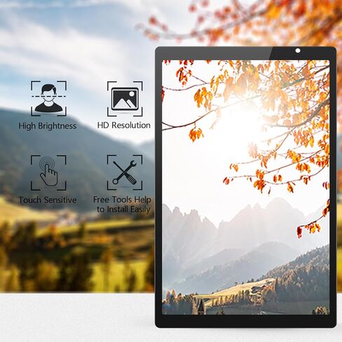 10.1 inches for Vortex Tab 10M Screen Replacement for Vortex Tab 10M Display Touch Screen Assembly with Repair Tools (Black) in Saudi Arabia