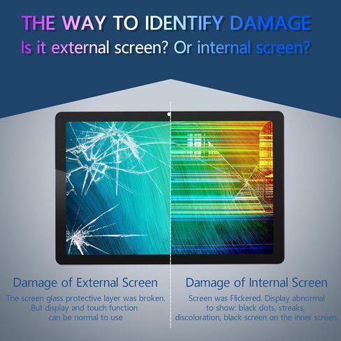 10.1 inches for Vortex Tab 10M Screen Replacement for Vortex Tab 10M Display Touch Screen Assembly with Repair Tools (Black) in Saudi Arabia