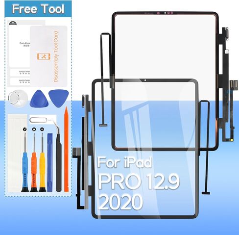 استبدال شاشة اللمس لـ iPad Pro 12.9 4th 2020 A2069 ، A2232 ، A2233 ، A2229 12.9 "Pront Glass Touch Pigitizer مع أدوات (لا تشمل شاشة LCD) in Saudi Arabia