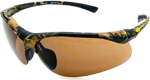 Shooter's Edge Tango Z87.1 نظارات إطلاق النار على السلامة Matte Camo Frame W Brown Lens in Saudi Arabia