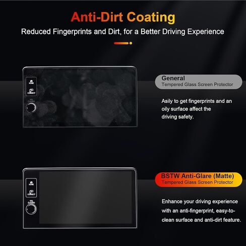 for 2026 CRV Screen Protector for 2026 Honda CR-V LX/EX/EX-L/Hybrid Sport/TrailSport/Sport-L 9-In Display Accessories Anti-Fingerprint & Glare Tempered Glass Protective Film (2026 CRV 9-In Matte) in Kuwait