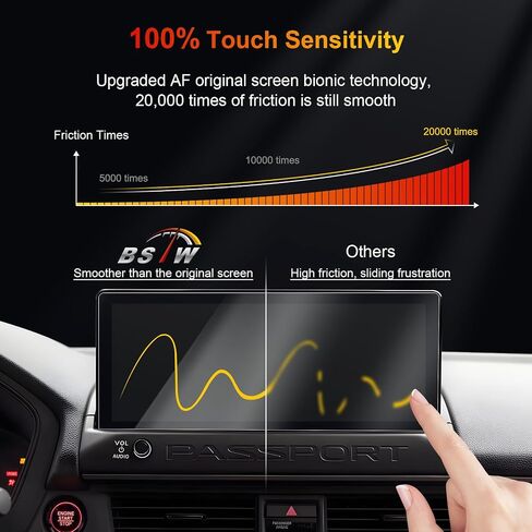 for 2026 CRV Screen Protector for 2026 Honda CR-V LX/EX/EX-L/Hybrid Sport/TrailSport/Sport-L 9-In Display Accessories Anti-Fingerprint & Glare Tempered Glass Protective Film (2026 CRV 9-In Matte) in Kuwait