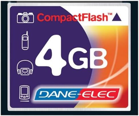 بطاقة ذاكرة CF 4GB للكاميرا الرقمية Canon PowerShot S50 - 4 جيجابايت in Saudi Arabia
