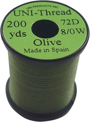 UniThread 6/0 Waxed Thread 135 Denier Olive in Saudi Arabia