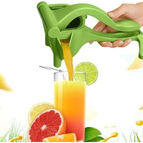 Manual Citrus Juicer Press – Handheld Lemon Squeezer for Orange, Lime, Grapefruit – Heavy Duty Juice Extractor – Easy to Use & Clean Hand Press Juicer for Kitchen – No Electricity Needed in Kuwait