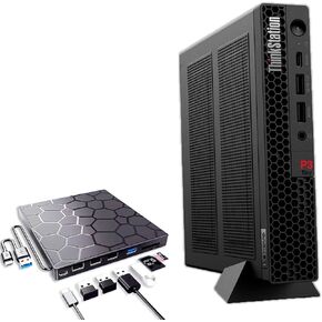 Lenovo ThinkCentre P3 Tiny AI Workstation Desktop ، Intel Core Ultra 5 235 VPRO ، Intel ARC Graphics ، 32GB DDR5 ، 1TB SSD ، DP ، HDMI ، Wi-Fi 6 ، Windows 11 Pro in Kuwait