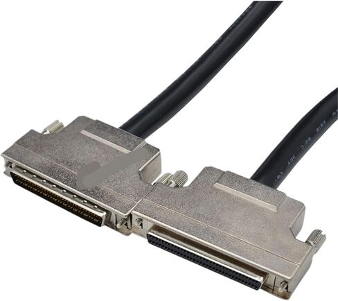 SCSI68 الذكور إلى الإناث كابل كابل محول الكابلات المستهدفة كبل توصيل ثقب الكبل DB كابل الكابلات المعدنية (0.5M) in Saudi Arabia