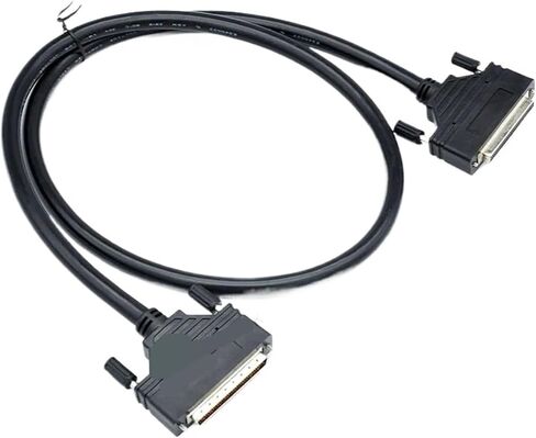 كابل SCSI CN68P من الذكور إلى الإناث 68 أزواج من 68 ثقوب بيانات الكابلات البراغي القشرة المعدنية ثابتة (1M ، صب الحقن) in Saudi Arabia