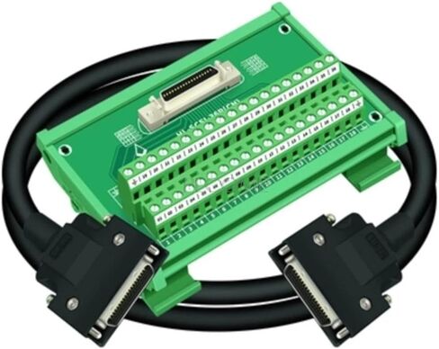SCSI 36 SCSI36 CN1 Relay Terminal Board or 36P Breakout Cable 10336 for Servo Wiring Distribution(Board and Cable,No Cable) in Kuwait