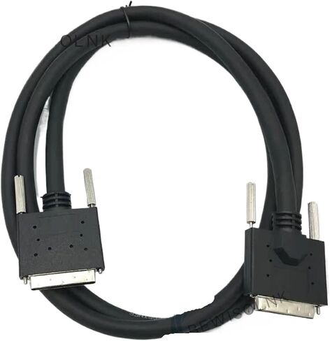 كابل SCSI المعدني SCSI VHDCI68M/M ذكر إلى ذكر CLABLE SLIM V68 كابل 68P كابل 0.5M 1M 1.5M 2M 3M 5M (5M) in Saudi Arabia