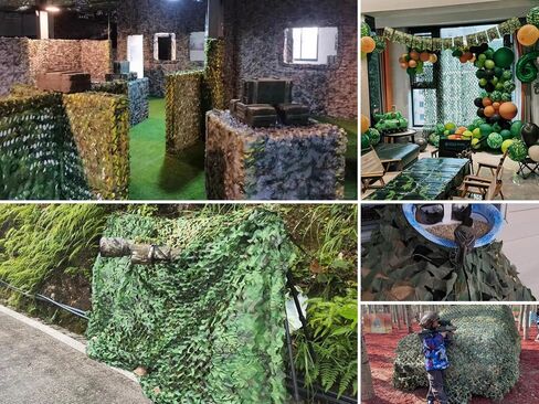 Camo Netting Camouflage Net for Hunting Blinds, Army Party Decoration, Sunshade in Saudi Arabia