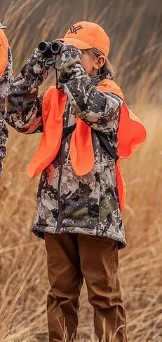 Vortex Youth Blaze Orange Hunting Vest & Hat Combo in Saudi Arabia