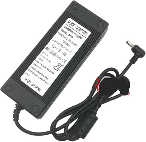 24V 10A Switching Power Supply Adapter 24V 8A 6A 5A 4A 3A 2A Display Water Purifier Motor Water Pump Power Supply(24V-4A Two Wire Power Supply) in Kuwait