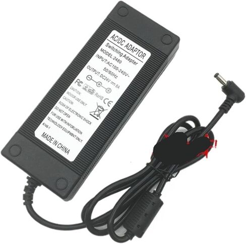 24V 10A Switching Power Supply Adapter 24V 8A 6A 5A 4A 3A 2A Display Water Purifier Motor Water Pump Power Supply(24V-4A Two Wire Power Supply) in Kuwait