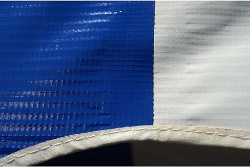 TentAndtable 20 قدم × 20 قدم الأعلى | لإطارات الساحل الغربي | 16oz block-out vinyl | الأزرق/الأبيض | داخلي/في الهواء الطلق | للحفلات وحفلات الزفاف والأحداث | الاستخدام التجاري والسكني in Kuwait