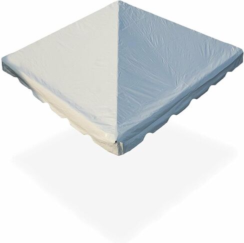 TentAndtable 20 قدم × 20 قدم الأعلى | لإطارات الساحل الغربي | 16oz block-out vinyl | الأزرق/الأبيض | داخلي/في الهواء الطلق | للحفلات وحفلات الزفاف والأحداث | الاستخدام التجاري والسكني in Kuwait