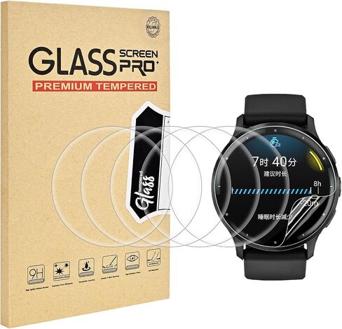 6PCS Compatible for Garmin Venu 3S 41mm Smartwatch Screen Protector Clear，HD Anti-scratch Soft TPU [Not Glass] with Ultra-thin Protector For Venu 3S Protective Film 41mm in Saudi Arabia