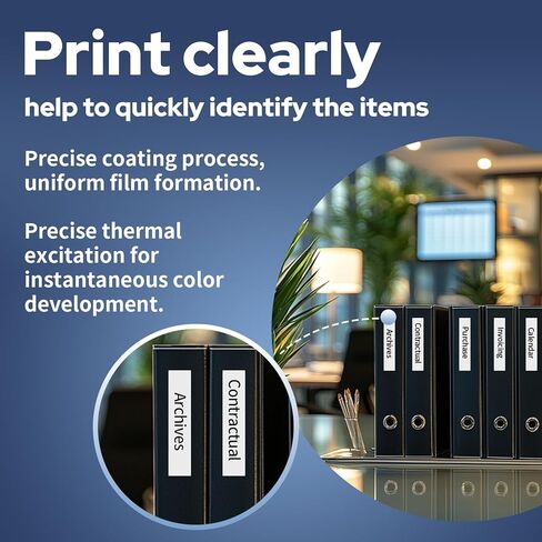 4-Pack Compatible with Dymo Label Maker Refills, White Plastic Label Maker Refills for Labeler Letra Tag 200b Lt 100h 100t Plus, 12mm X 4m (1/2" X 13') Tape for Dymo Letratag Refills in Kuwait