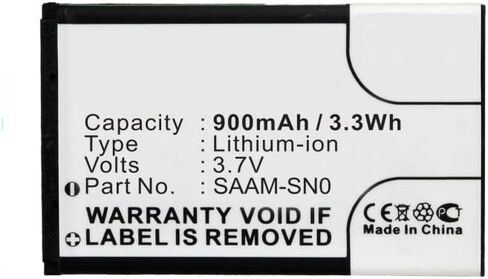 Synergy Digital Game Console Battery, Compatible with Explay Ice Game Console, (Li-ion, 3.7V, 900mAh) Ultra High Capacity, Replacement for Myphone BS-41 Battery in Saudi Arabia