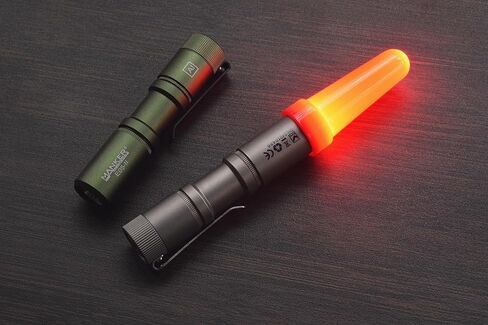 Manker 2 Colors Flashlight Diffuser Durable Compatible Caps for E05 Flashlight in Saudi Arabia