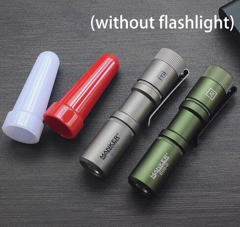 Manker 2 Colors Flashlight Diffuser Durable Compatible Caps for E05 Flashlight in Saudi Arabia