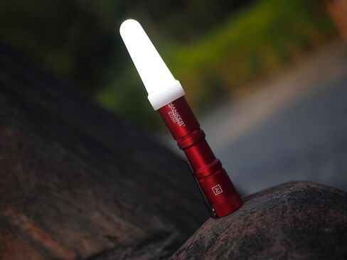 Manker 2 Colors Flashlight Diffuser Durable Compatible Caps for E05 Flashlight in Saudi Arabia
