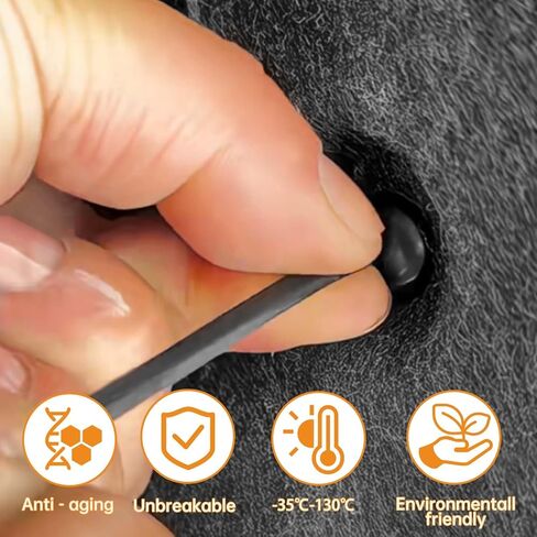 Nylon Universal Cable Tie Buckle Zip Tie (3.5 ") Automotive Push Mount صغيرة متنوعة من روابط الرمز البريدي أداة ثقيلة قفل كابل بلاستيكي مقاوم للسيارة للإصلاح اليومي (20) in Saudi Arabia