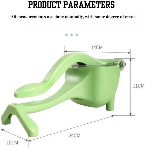 Manual Citrus Juicer Press – Handheld Lemon Squeezer for Orange, Lime, Grapefruit – Heavy Duty Juice Extractor – Easy to Use & Clean Hand Press Juicer for Kitchen – No Electricity Needed in Kuwait