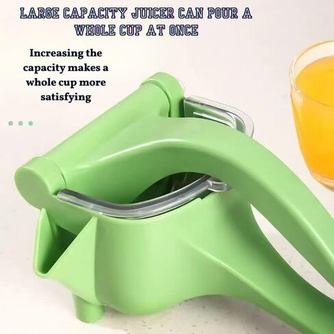 Manual Citrus Juicer Press – Handheld Lemon Squeezer for Orange, Lime, Grapefruit – Heavy Duty Juice Extractor – Easy to Use & Clean Hand Press Juicer for Kitchen – No Electricity Needed in Kuwait
