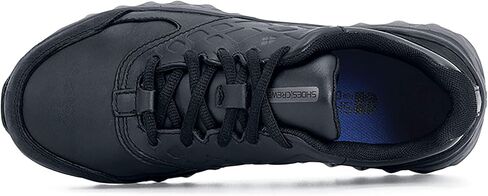 Shoes for Crews Bridgetown, Men's Slip Resistant Work Shoes, Water Resistant Sneakers, Soft and Nano Composite Toe, Black in Saudi Arabia