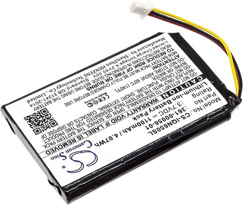 Cameron Sino 1100mAh بطارية Garmin 361-00056-01 ، Nuvi 65 ، Nuvi 65lm ، 010-01211-01 in Saudi Arabia