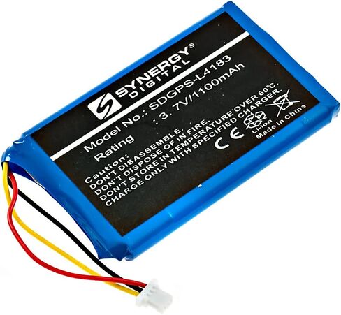 Synergy Digital GPS Battery, Compatible with Garmin 361-00056-00, 361-00056-50 GPS Battery (Li-Ion, 3.7V, 1100 mAh) in Saudi Arabia
