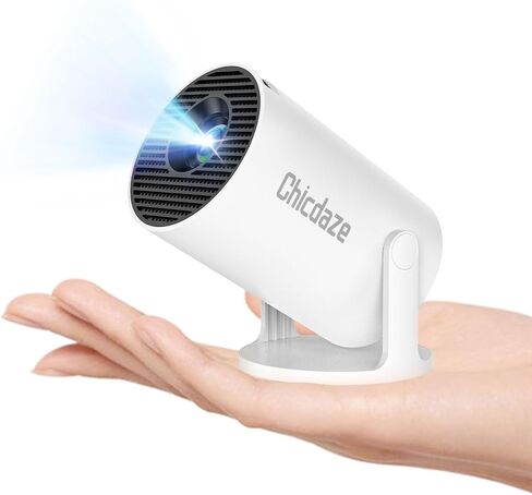 جهاز عرض صغير ، جهاز عرض محمول مع WiFi 6 و Bluetooth 5.4 ، 170 ANSI 4K HD MOVIER ، متوافق مع الهاتف ، عصا التلفزيون ، الكمبيوتر المحمول ، HDMI ، USB للفيلم Home Outdoor ، HY300 Pro+ in Kuwait