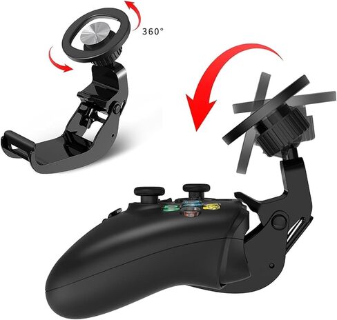 حامل هاتف وحدة تحكم DOYO - حامل هاتف ألعاب Gamepad Clamp MagSafe متوافق مع Xbox One، وحدات تحكم سلسلة Xbox، Android، الهواتف المحمولة in Kuwait