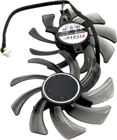 2PCS Card Card Fans FDC10H12D9-C 85mm 4Pin Coard Fan لـ 1070 1070 8g 1060 1080 بطاقة فيديو in Saudi Arabia