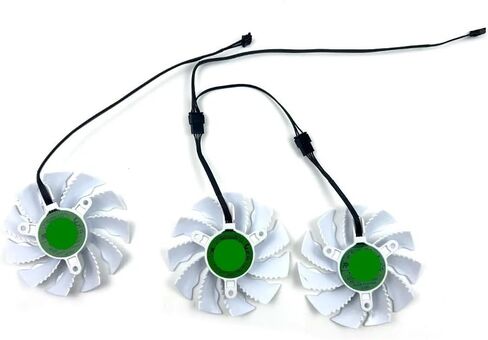 مروحة تبريد بطاقة الرسومات 82mm 4pin T128015SU لـ RTX 3070 OC 8G RTX 3060 TI OC 8G LHR CARD CARD FORS (B) in Kuwait